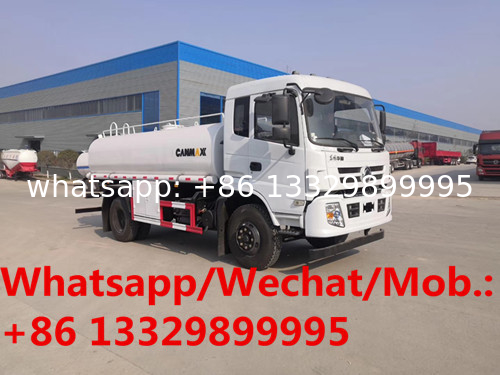 Factory sale good price Dongfeng 4*2 LHD 12,000L stainless steel liquid food transported truck, foodgrade tanker truck