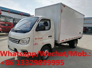 2021s best seller- FOTON XIANGLIN M2 gasoline refrigerated truck for sale, mini gasoline new refrigerated van vehicle