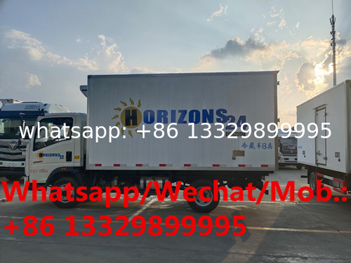 HOT SALE! Factory sale good price HOWO refrigerated truck, HOWO 120hp diesel 3T-4T refrigerated truck for sale