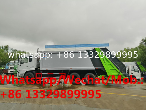 HOT SALE!biggest volume 20cbm garbage compactor truck, Dongfeng diesel 20cbm compacted garbage vehicle for sale