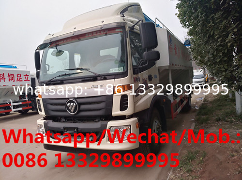 Customized FOTON AUMARK 4*2 LHD 240hp Euro 2 10T farm-oriented and livestock feed pellet transported truck for sale