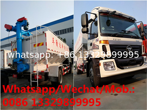 Customized FOTON AUMARK 4*2 LHD 240hp Euro 2 10T farm-oriented and livestock feed pellet transported truck for sale