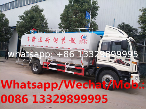 Customized FOTON AUMARK 4*2 LHD 240hp Euro 2 10T farm-oriented and livestock feed pellet transported truck for sale