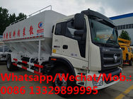 New FOTON AUMARK 4*2 RHD 220hp Euro 2 22cbm animal feed pellet vehicle for sale, farm-oriented bulk feed container truck