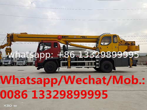HOT SALE!new good price FOTON 4*2 LHD 16T mobile crane truck,Factory sale price 16T  truck crane for sale
