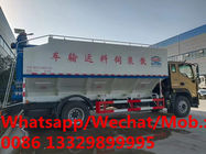 FOTON AUMARK 4*2 240Hp RHD diesel 24CBM bulk feed truck for sale, best price FOTON animal feed transported vehicle
