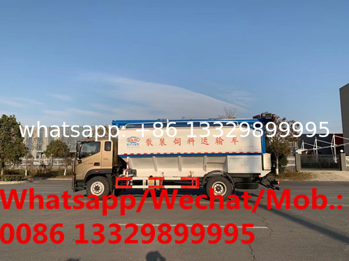 good price FOTON 20CBM 9T-11T farm-oriented and livestock poultry feed transported vehicle for sale, bulk feed container