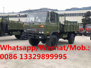 Customized Dongfeng 4*4 4 wheels all wheels drive military cargo truck for sale, Export model- Dongfeng off road cargo v