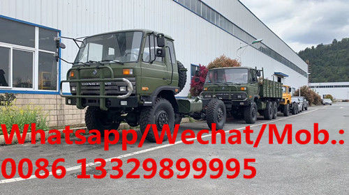 Customized Dongfeng 4*4 4 wheels all wheels drive  cargo truck for sale, Export model- Dongfeng off road cargo v