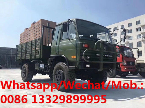Customized Dongfeng 4*4 4 wheels all wheels drive  cargo truck for sale, Export model- Dongfeng off road cargo v