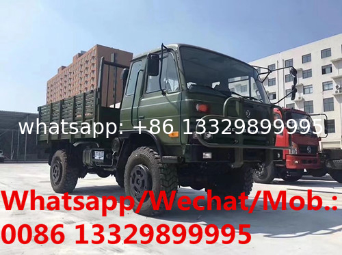 Customized Dongfeng 4*4 4 wheels all wheels drive military cargo truck for sale, Export model- Dongfeng off road cargo v