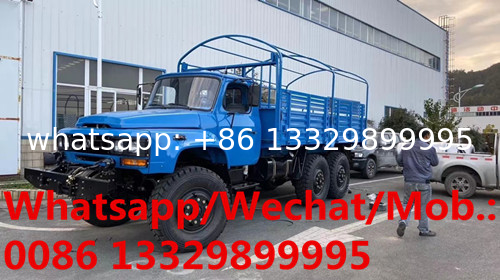 Dongfeng 6*6 long head off road military cargo truck, dongfeng cross-road carrier, off road transported vehicle