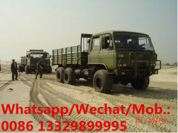 Customized dongfeng 6*6 153 off road  cargo transported vehicle for sale, new manufactured crossroad transporter
