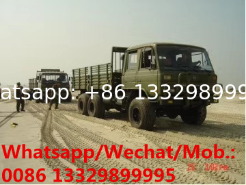 Customized dongfeng 6*6 153 off road military cargo transported vehicle for sale, new manufactured crossroad transporter