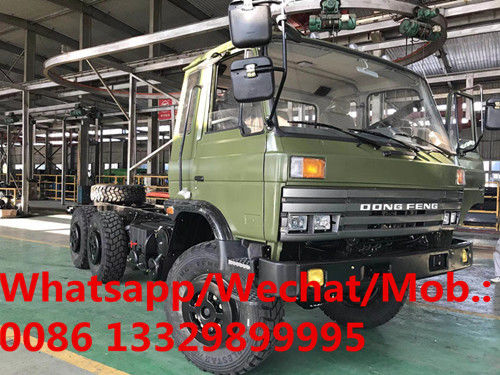 Customized dongfeng 6*6 153 off road  cargo transported vehicle for sale, new manufactured crossroad transporter