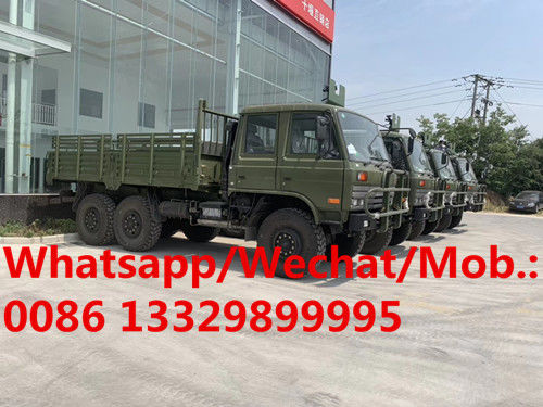 Customized dongfeng 6*6 153 off road  cargo transported vehicle for sale, new manufactured crossroad transporter