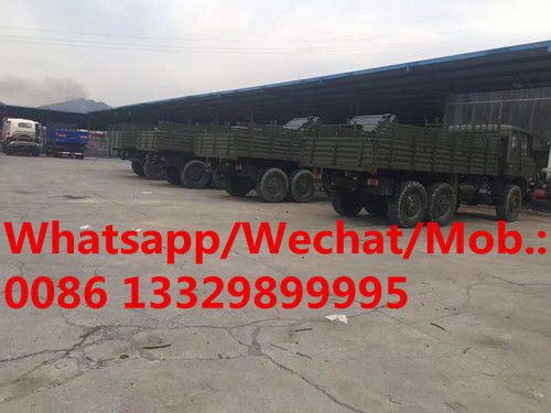 Customized dongfeng 6*6 153 off road  cargo transported vehicle for sale, new manufactured crossroad transporter