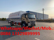 good price FOTON 4*2 RHD 240Hp diesel 24CBM bulk feed truck for sale, 12T farm-oriented livestock poultry feed vehicle