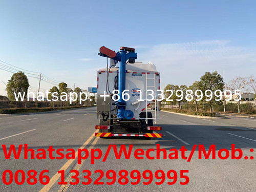 good price FOTON 4*2 RHD 240Hp diesel 24CBM bulk feed truck for sale, 12T farm-oriented livestock poultry feed vehicle