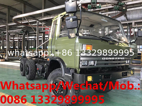 customized dongfeng 6*6 6 wheels drive Cross-field dump truck for sale, good price off road dump tipper vehicle for sale