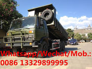 customized dongfeng 6*6 6 wheels drive Cross-field dump truck for sale, good price off road dump tipper vehicle for sale