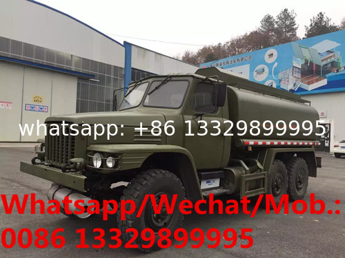 Best price Customized dongfeng long head 6*6 off road 5,000L mobile fuel dispensing vehicle for sale, oil tanker truck