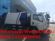 Customized SINO TRUK HOWO 8CBM compacted garbage truck for sale, 5T Compressed garbage truck supplier in China,