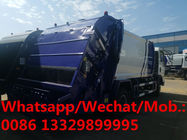 Customized SINO TRUK HOWO 8CBM compacted garbage truck for sale, 5T Compressed garbage truck supplier in China,
