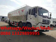 HOT SALE!new Dongfeng 10wheels 30cbm bulk feed transported vehicle, 15T farm-oriented and livestock feed vehicle
