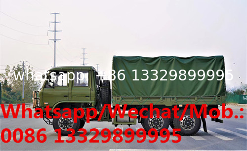 HOT SALE! Best price dongfeng 6*6 LHD 210hp diesel off road dump tipper vehicle with Tarpaulin Pole and Tarpaulin,