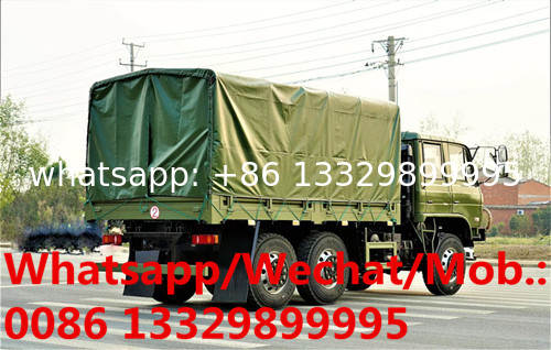 HOT SALE! Best price dongfeng 6*6 LHD 210hp diesel off road dump tipper vehicle with Tarpaulin Pole and Tarpaulin,