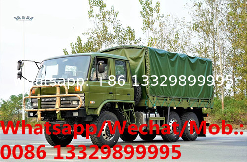 HOT SALE! Best price dongfeng 6*6 LHD 210hp diesel off road dump tipper vehicle with Tarpaulin Pole and Tarpaulin,