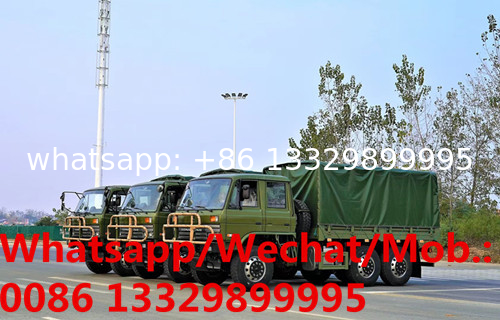 HOT SALE! Best price dongfeng 6*6 LHD 210hp diesel off road dump tipper vehicle with Tarpaulin Pole and Tarpaulin,