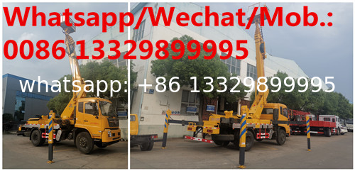 HOT SALE! 28m working height telescopic high altitude operation vehicle, Best price 28-32m aerial working platform truck
