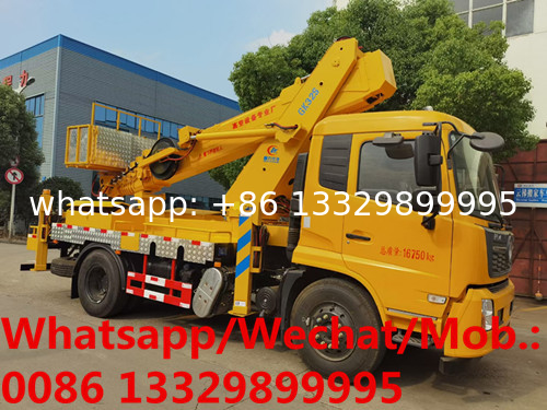 HOT SALE! 28m working height telescopic high altitude operation vehicle, Best price 28-32m aerial working platform truck