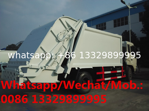 good price dongfeng 12cbm-14cbm 10T Refuse garbage compactor truck for sale, HOT SALE! Rear loader garbage truck