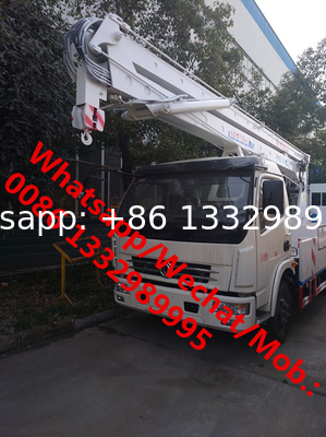 HOT SALE! new Dongfeng 18.5m folded truck mounted aerial working platform, High quality aerial working platform truck