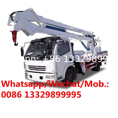 HOT SALE! new Dongfeng 18.5m folded truck mounted aerial working platform, High quality aerial working platform truck