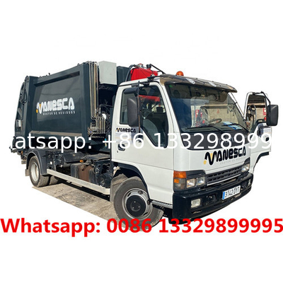 good price 5m3 compactor urban garbage collection truck with compression mechanism for environmental sanitation