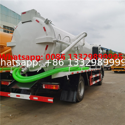 Customized FOTON AUAMRK 12CBM vacuum tanker truck for sale, Good price new FOTON sludage tanker vehicle for sale