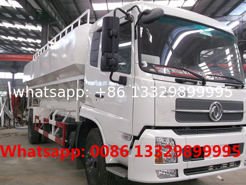 DONGFENG 24CBM 10T-12T animal chicken feed transported truck, Good price new Dongfeng farm-oriented feed container car