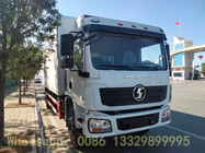 SHACMAN Brand 4*2 245hp diesel Euro 5 40cbm refrigerated truck for sale, good price SHACMAN 15T cold van box vehicle