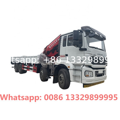 Good price shacman Truck Mounted Lifting Crane For Sale, HOT SALE!  14T knuckle crane boom mounted on cargo truck
