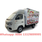 good price FOTON 4*2 RHD 2T refrigerated minivan car for sale, Factory sale new cold reefer van box vehicle