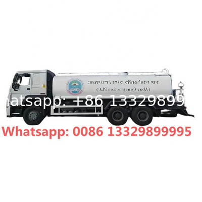 HOT SALE! HOWO 6*4 20,000L water tanker vehicle, good price HOWO cistern tanker vehicle, fuel tanker truck for sale