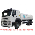 HOT SALE! HOWO 6*4 20,000L water tanker vehicle, good price HOWO cistern tanker vehicle, fuel tanker truck for sale