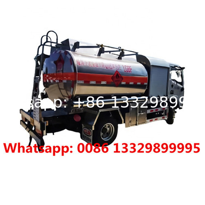 customized 4*2 5cbm, 8cbm mobile aircraft refueling tanker vehicle for sale, Good price stainless steel oil tanker truck