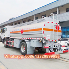 New Design Dongfeng D9 diesel truck fuel tanks 4x2 10 m3 fuel tanker truck, mobile bulk oil tanker vehicle for sale