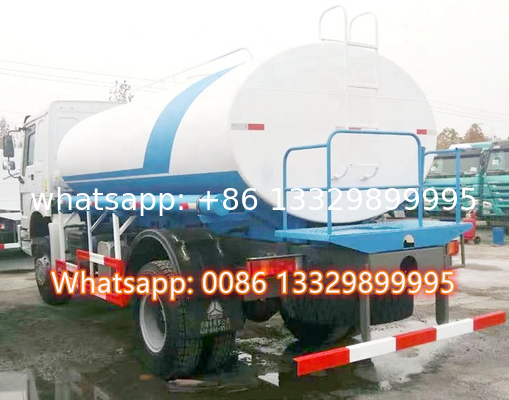 New SINO TRUK HOWO 4*4 10CBM water tanker truck for sale, Good price HOWO mobile cistern tanker vehicle for sale