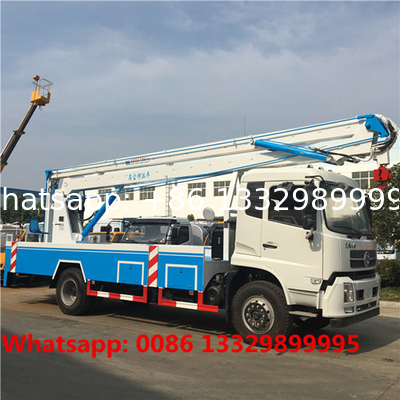 HOT SALE! Dongfeng 20m aerial platform lift truck aerial work vehicle on sale, hydraulic overhead working platform truck